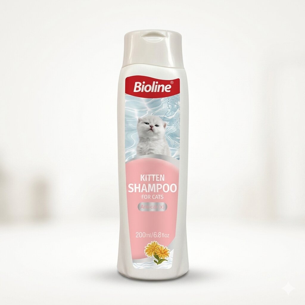 Bioline Cat Kitten Shampoo 200ML