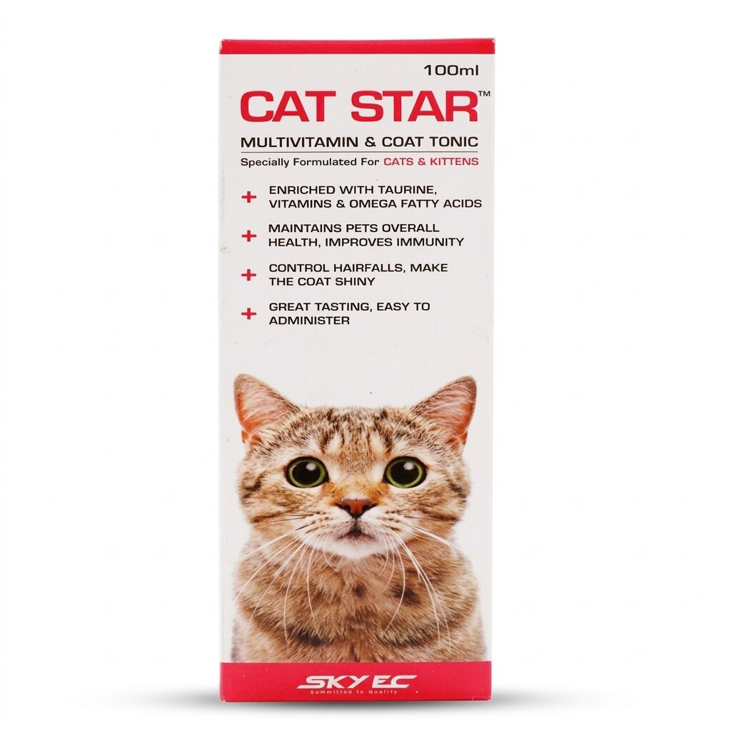 Cat Star Multivitamin & Coat Tonic 100ml