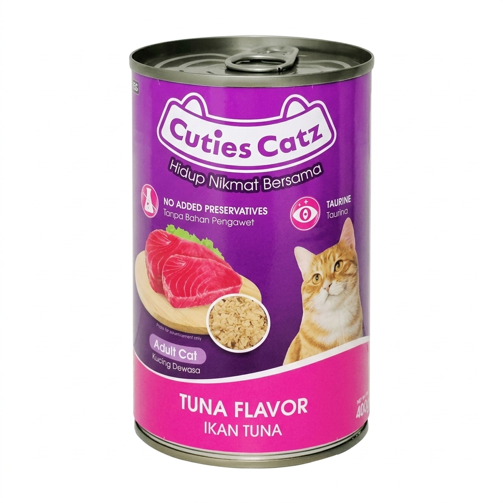 Cuties Catz Canned Tuna 400G