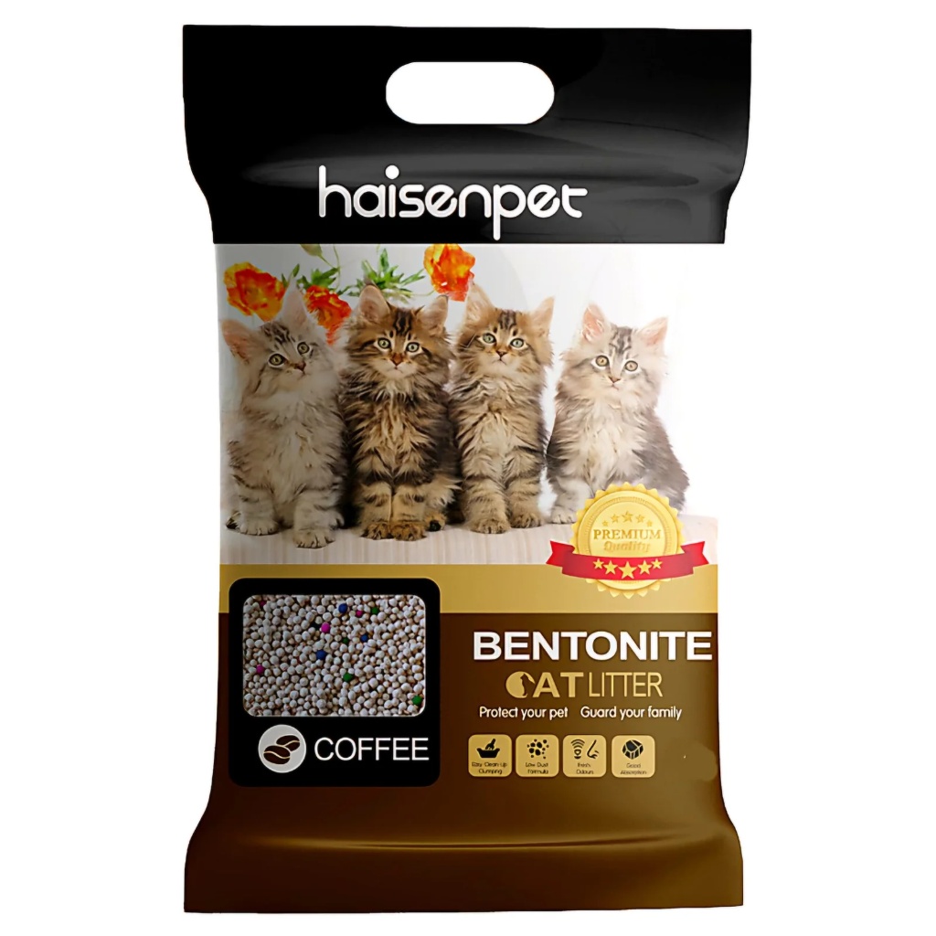 Haisenpet Bentonite Cat Litter Coffee