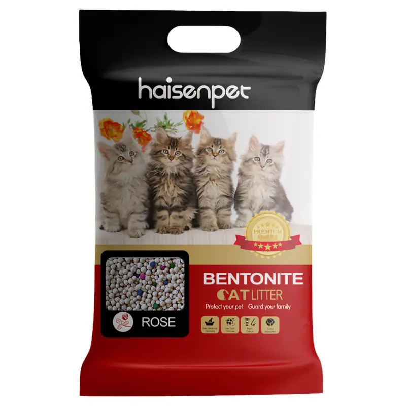 Haisenpet Bentonite Cat Litter Rose