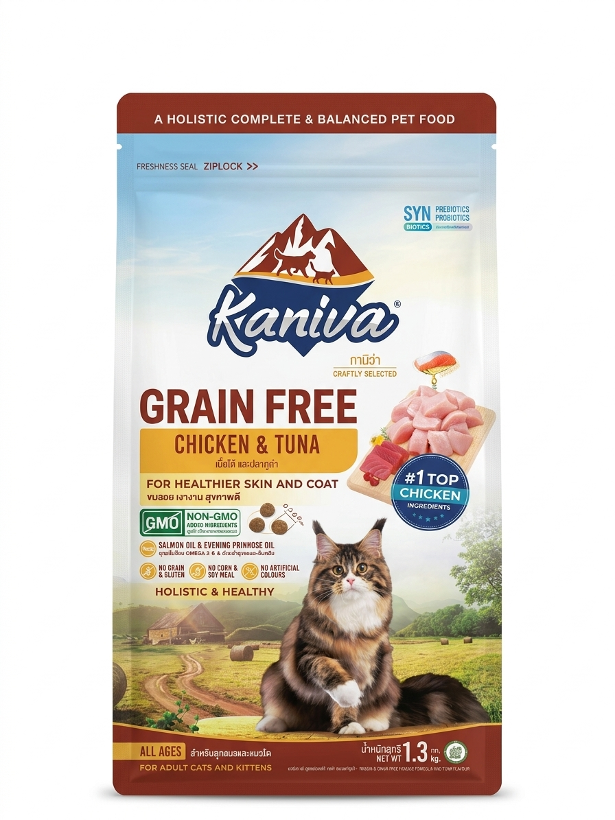 Kaniva Grainfree Chicken & Tuna All Ages Cat Food