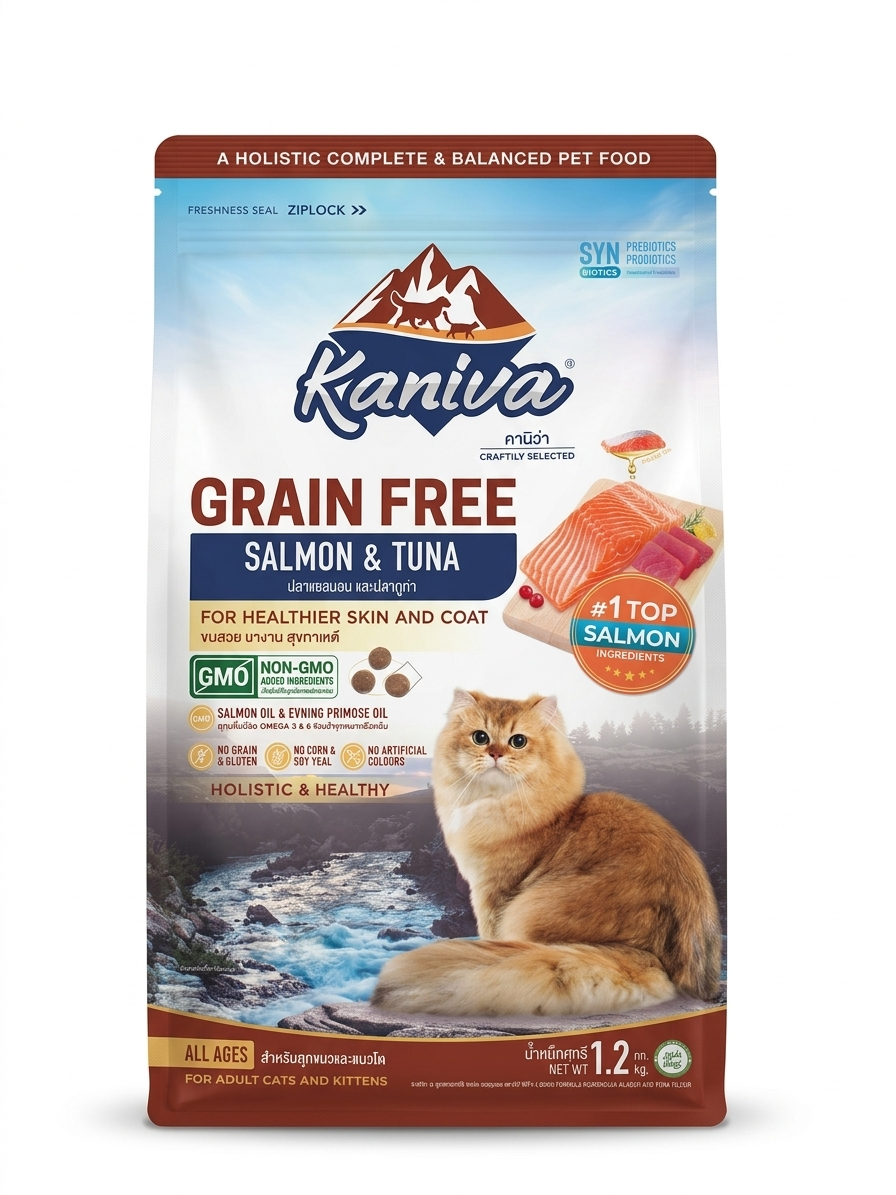 Kaniva Grainfree Salmon & Tuna All Ages Cat Food