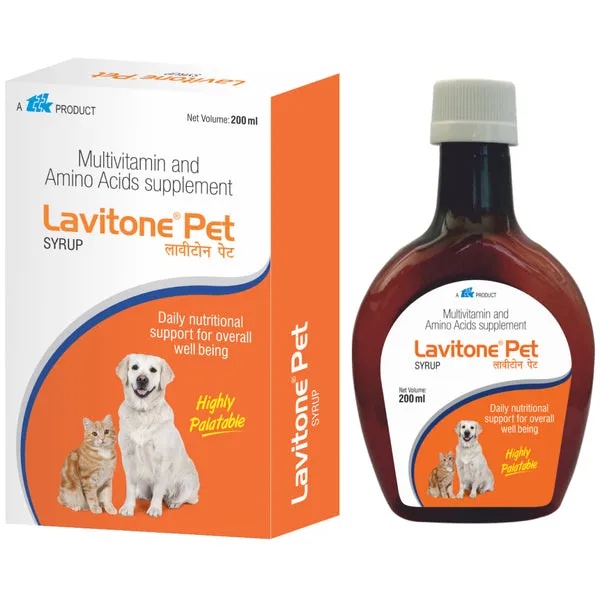Lavitone Pet Syrup Multivitamin 200ml