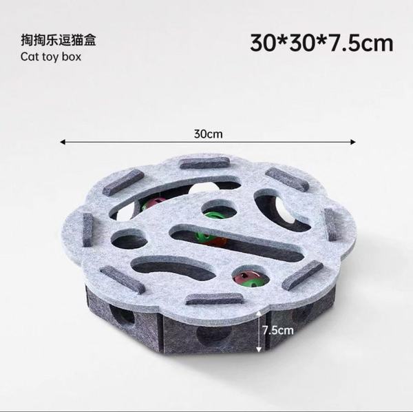Maze Round Shape Cat Toy
