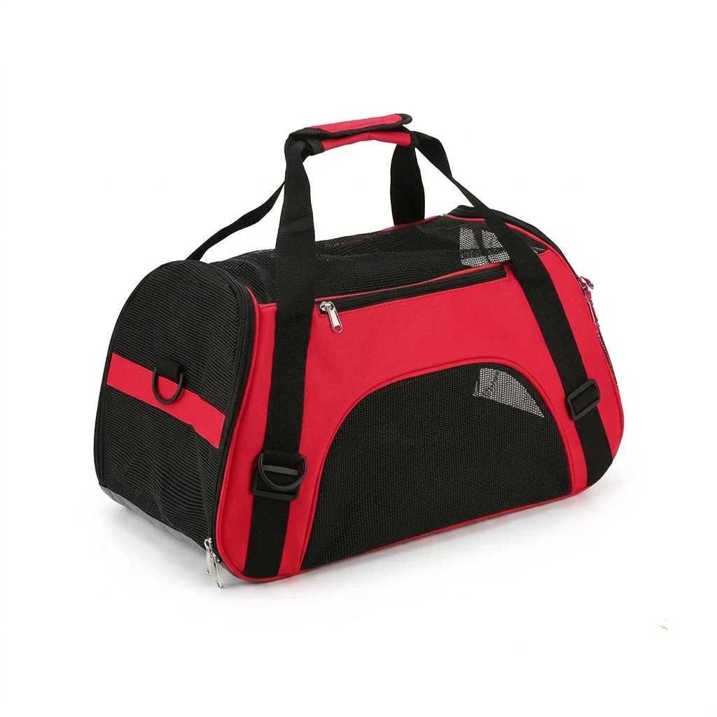 Mesh Fabric Breathable Pet Carrier Handbag