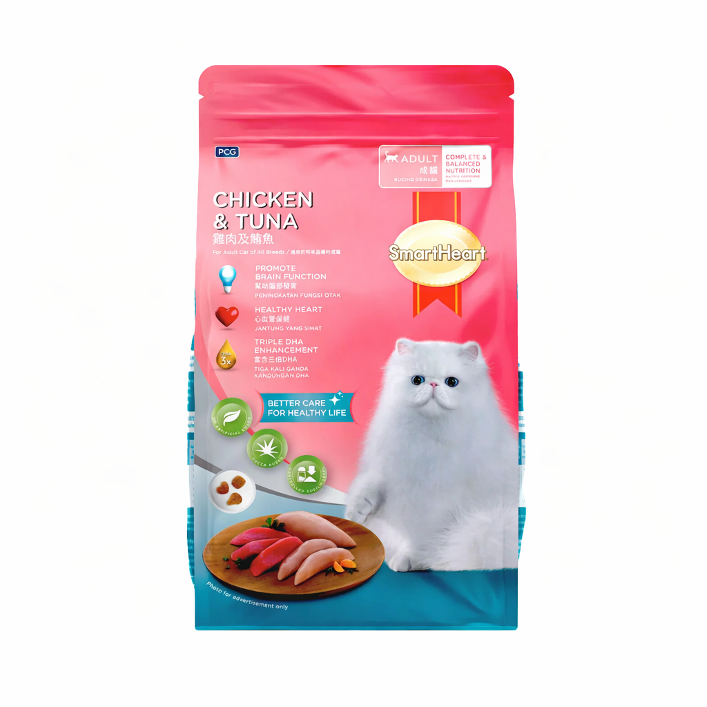 SmartHeart Dry Food Adult Chicken & Tuna