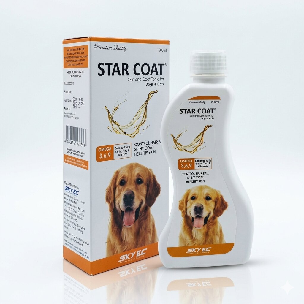 Star Coat Skin Coat Tonic For Cat & Dog 200ml