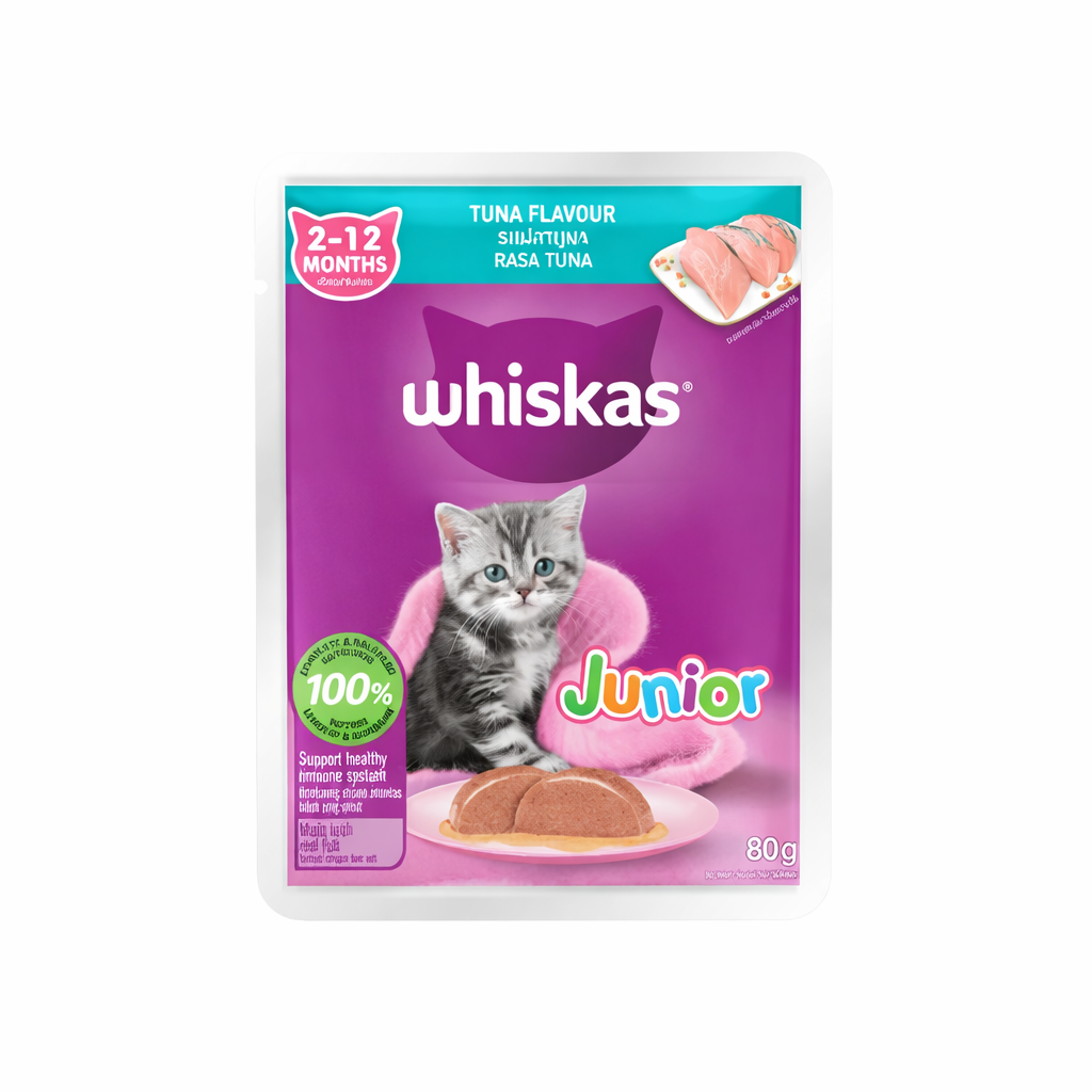 Whiskas Pouch Junior Tuna 80G